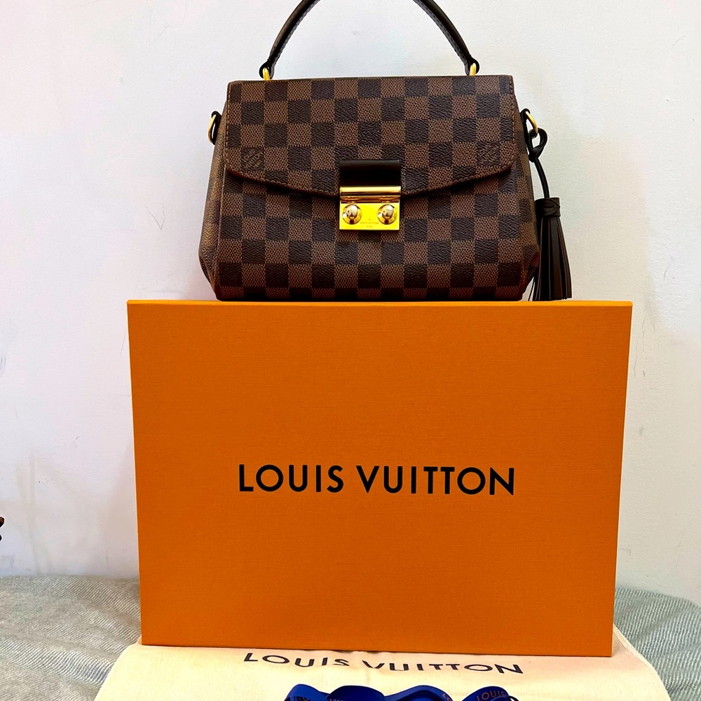 Louis Vuitton croisette damier ebene- SOLD